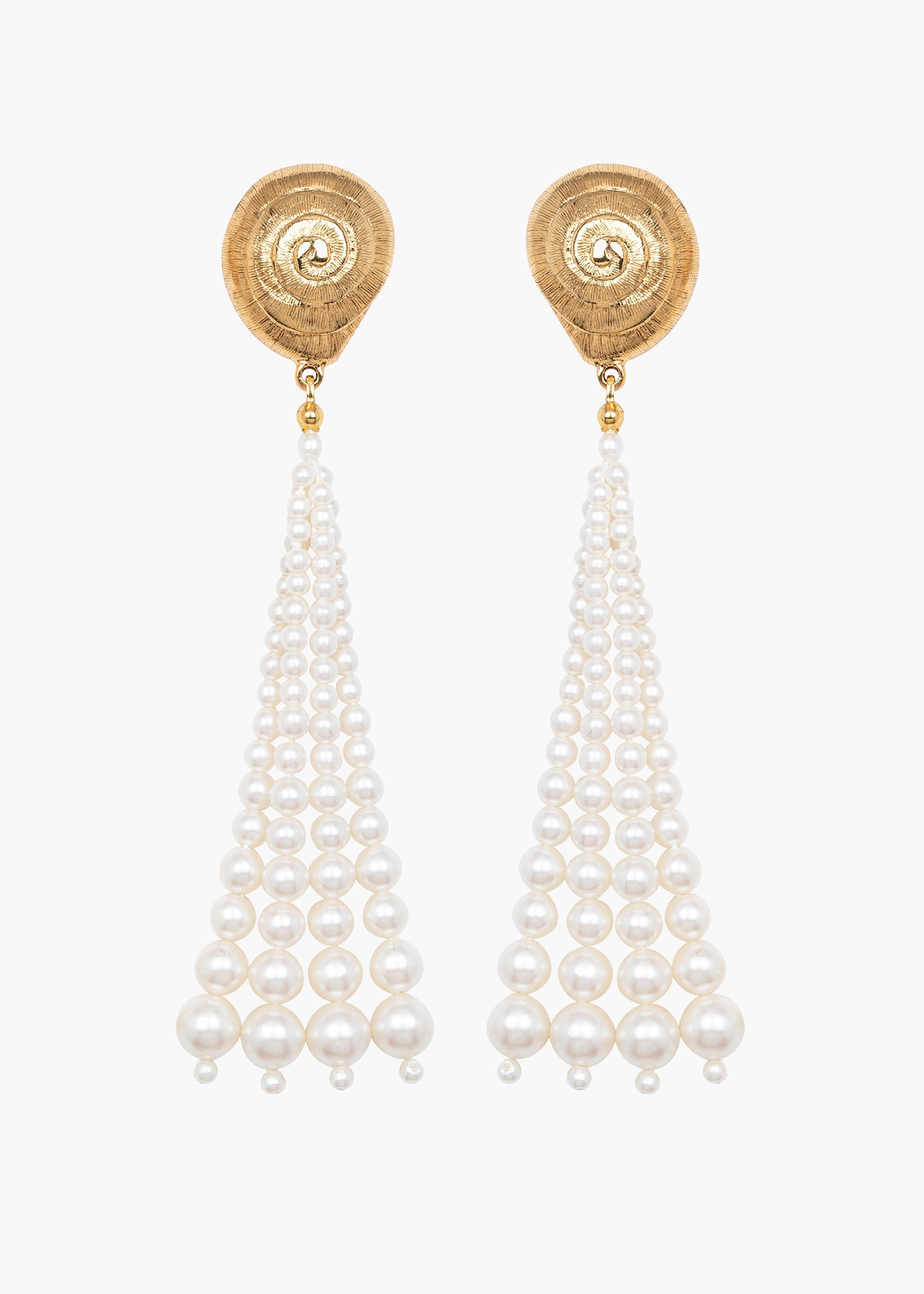 【Jennifer Behr】 Marcelline fauxパールドロップイヤリング Jennifer Behr Marcelline Earrings | REVERSIBLE