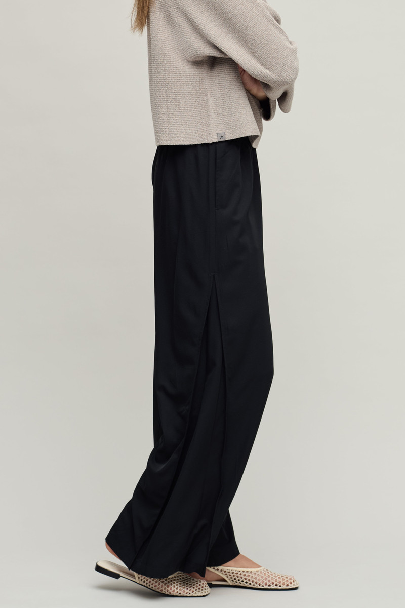 Barefoot Dreams Matte Sateen Palazzo Pant outlook