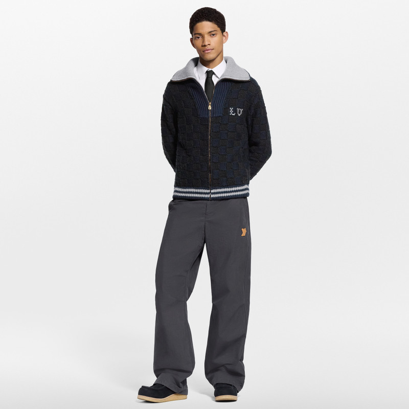 Louis Vuitton Damier Knit Blouson outlook