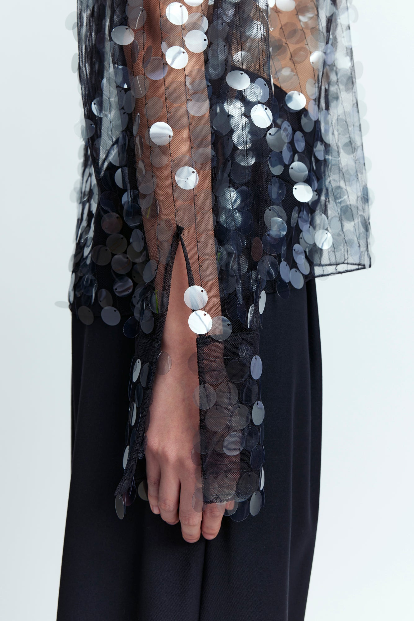 OLALL TOP IN SEQUIN - 5