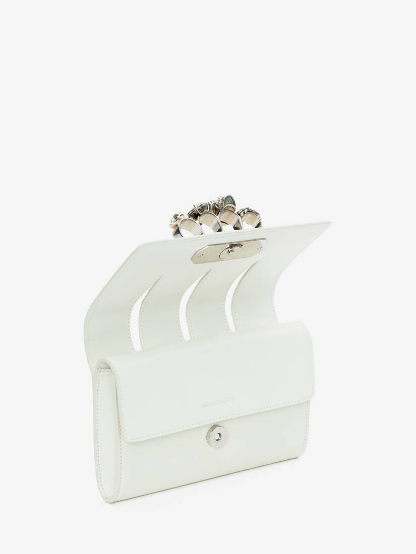 Women's The Slash Clutch in Ivory - 6