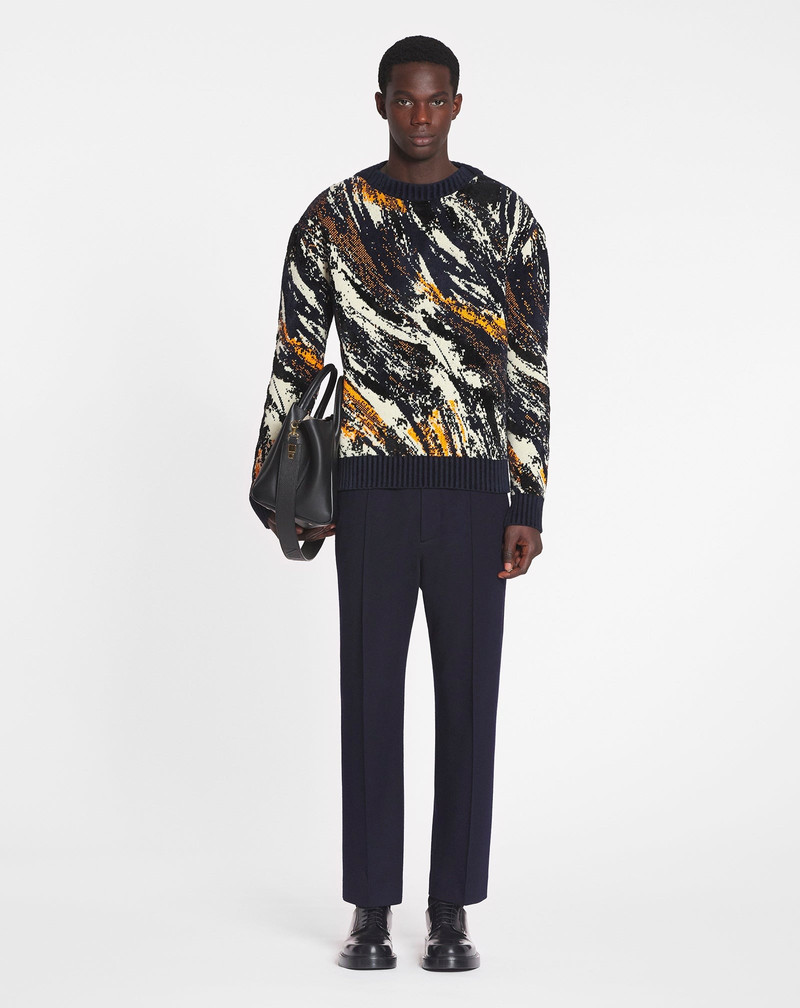 Lanvin ABSTRACT JACQUARD SWEATER outlook
