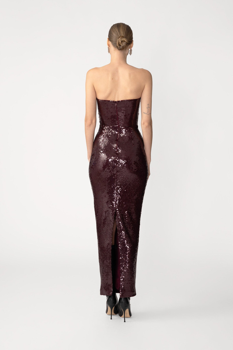 SAU LEE VENUS SEQUIN GOWN outlook