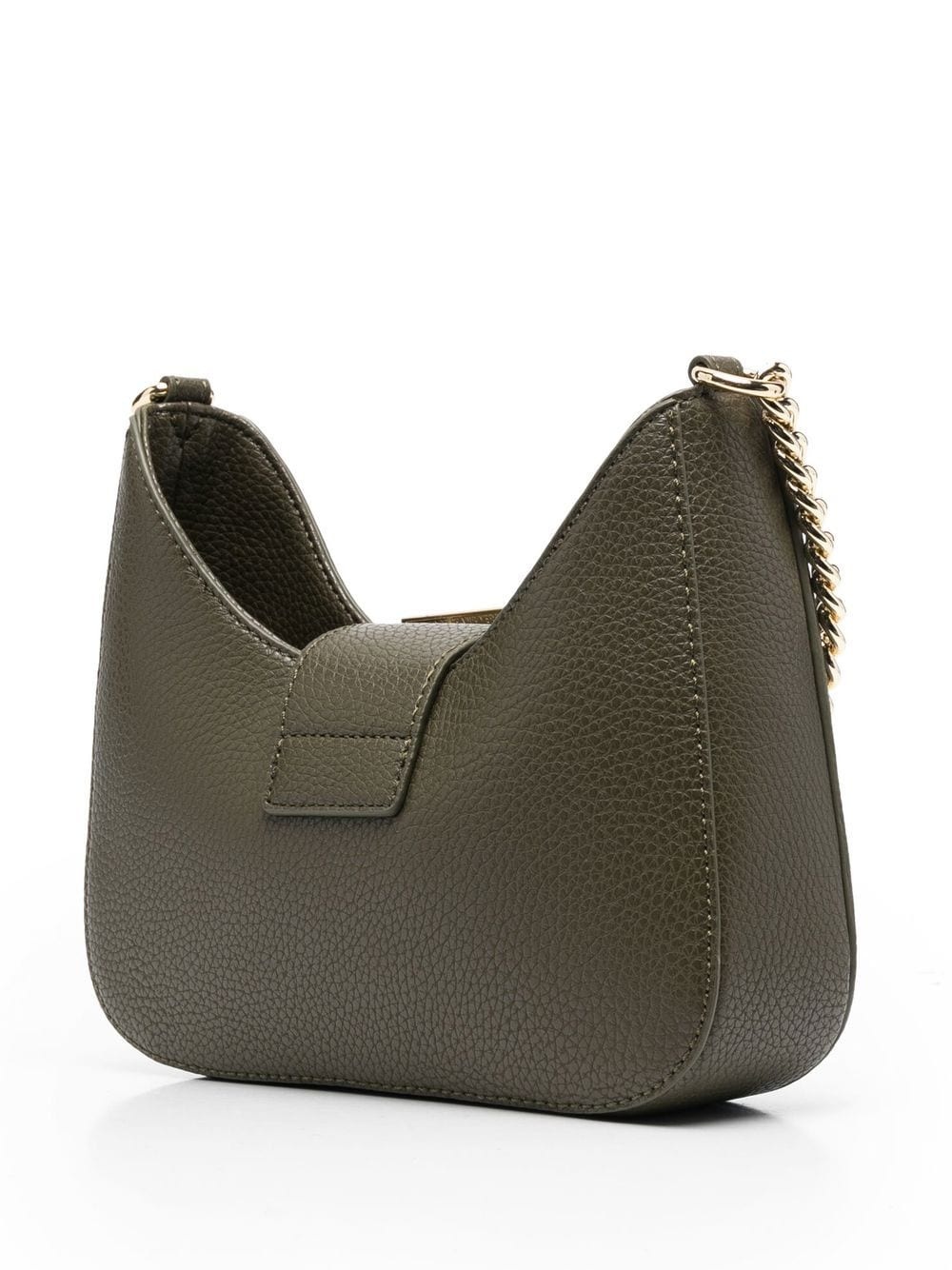 logo-buckle shoulder bag - 4