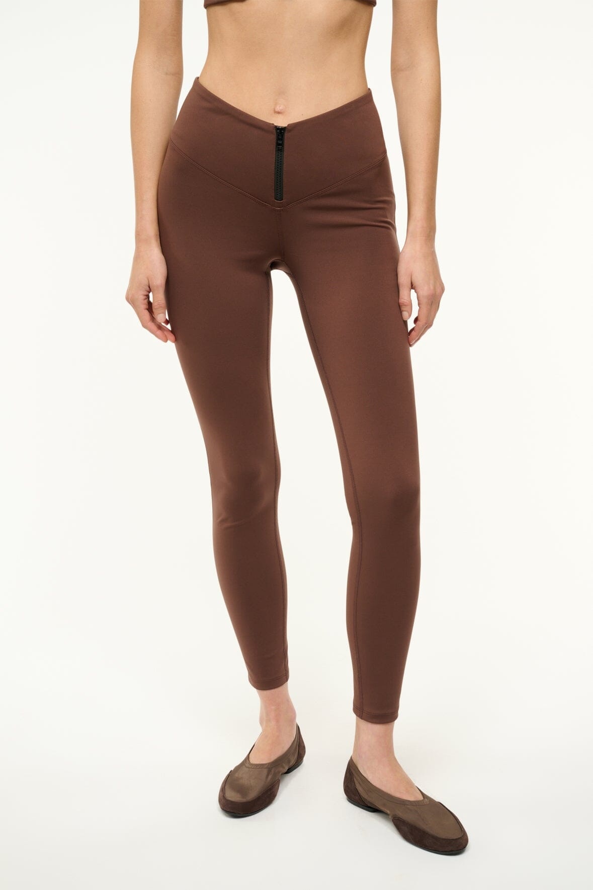 STAUD PULSE LEGGING DARK OAK - 3