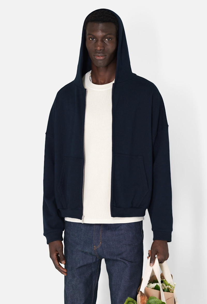 John Elliott FLEET WEAVE TERRY FULL ZIP outlook