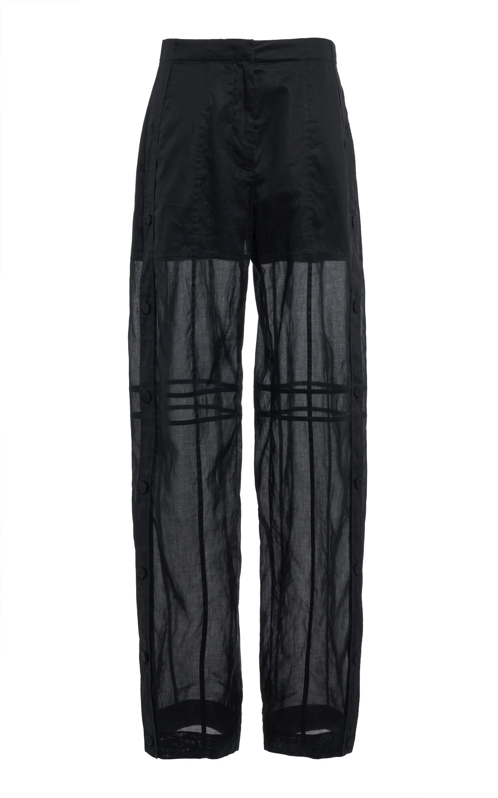 Relaxed Cotton Pants black - 1