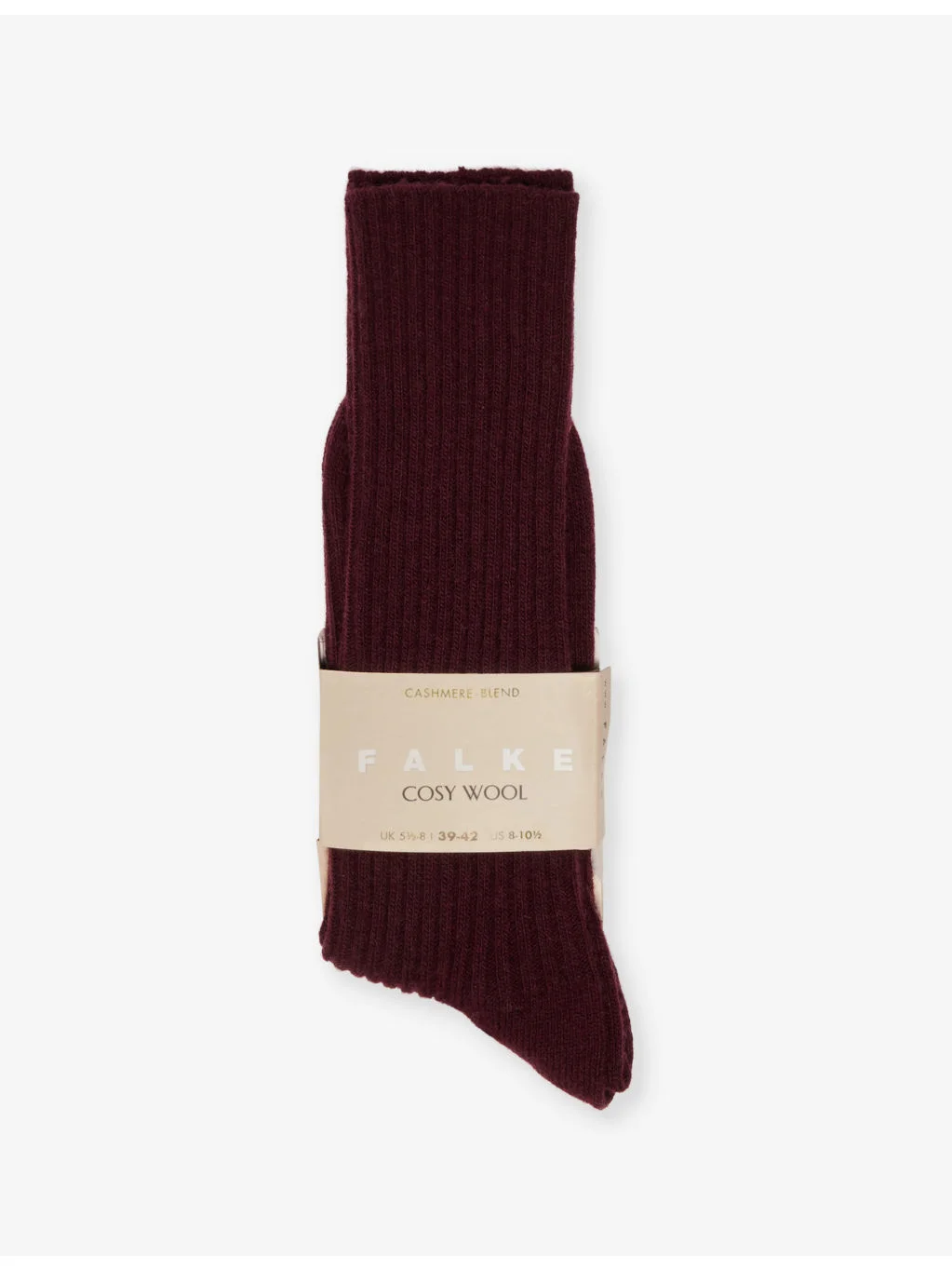Cosy Wool ribbed knit socks - 1