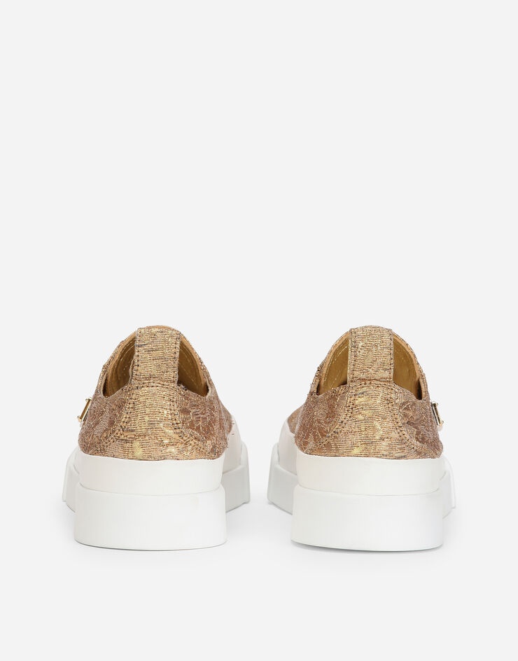 Brocade Portofino light sneakers with logo plate - 3