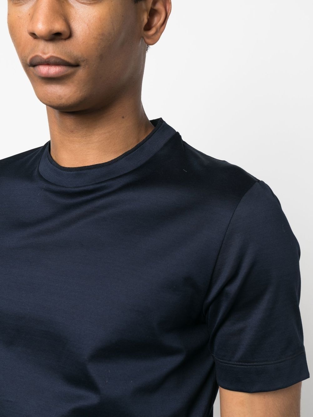 round-neck short-sleeved T-shirt - 5
