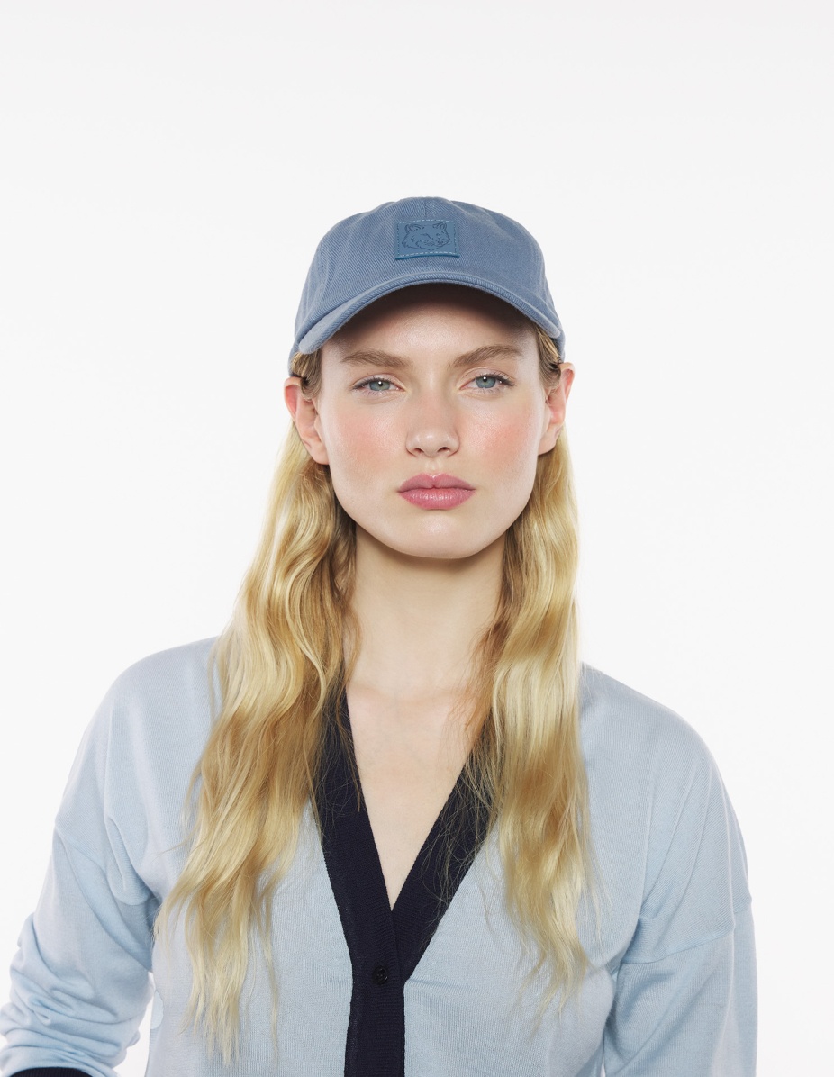 BOLD FOX HEAD LEATHER PATCH 6P CAP - 2