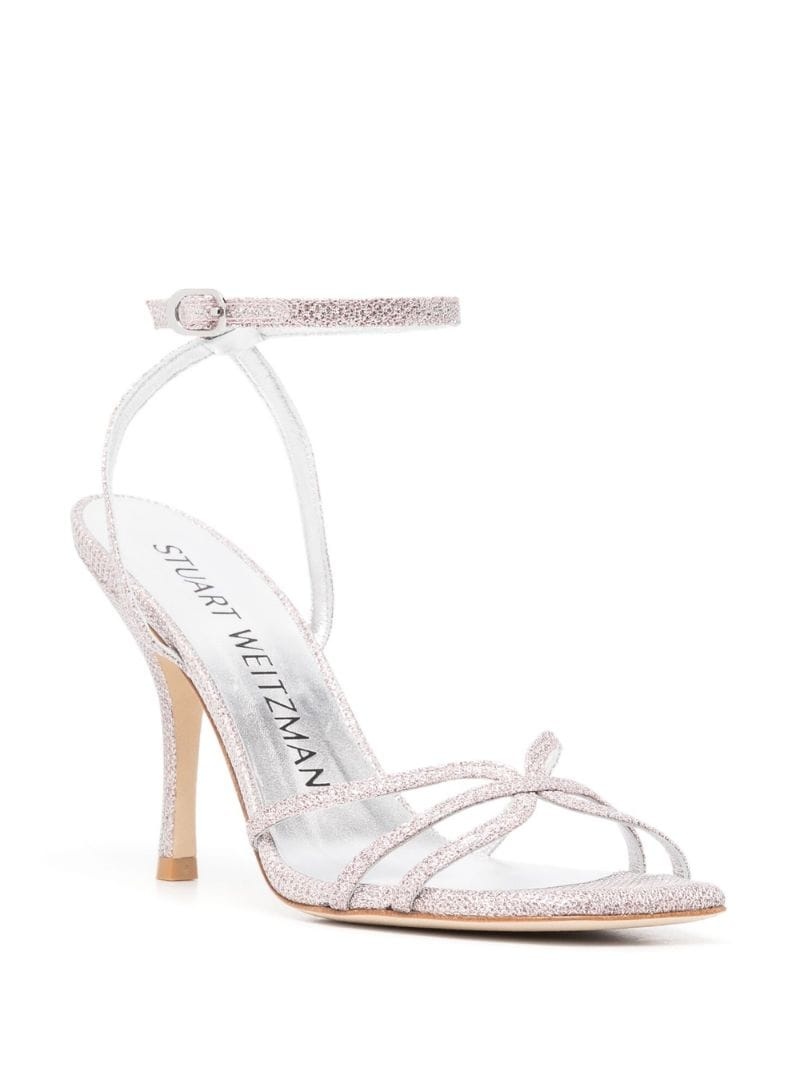 crossover-strap buckle-fastening sandals - 2