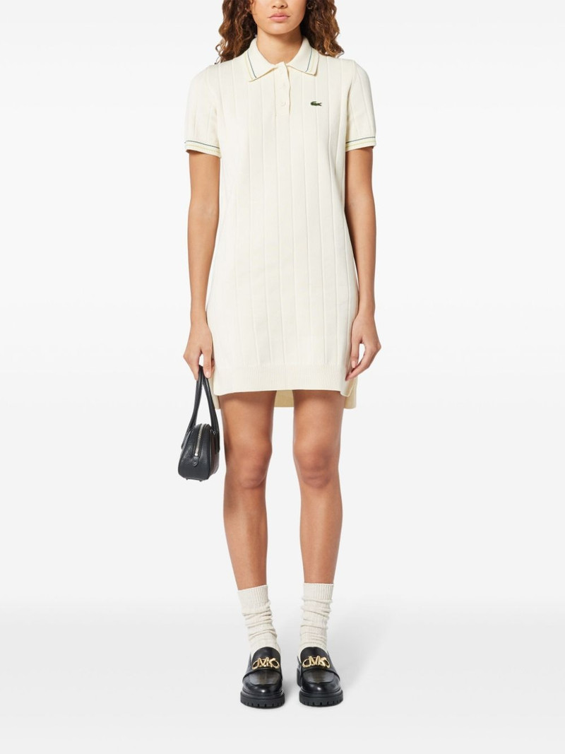 LACOSTE short-sleeved polo minidress outlook
