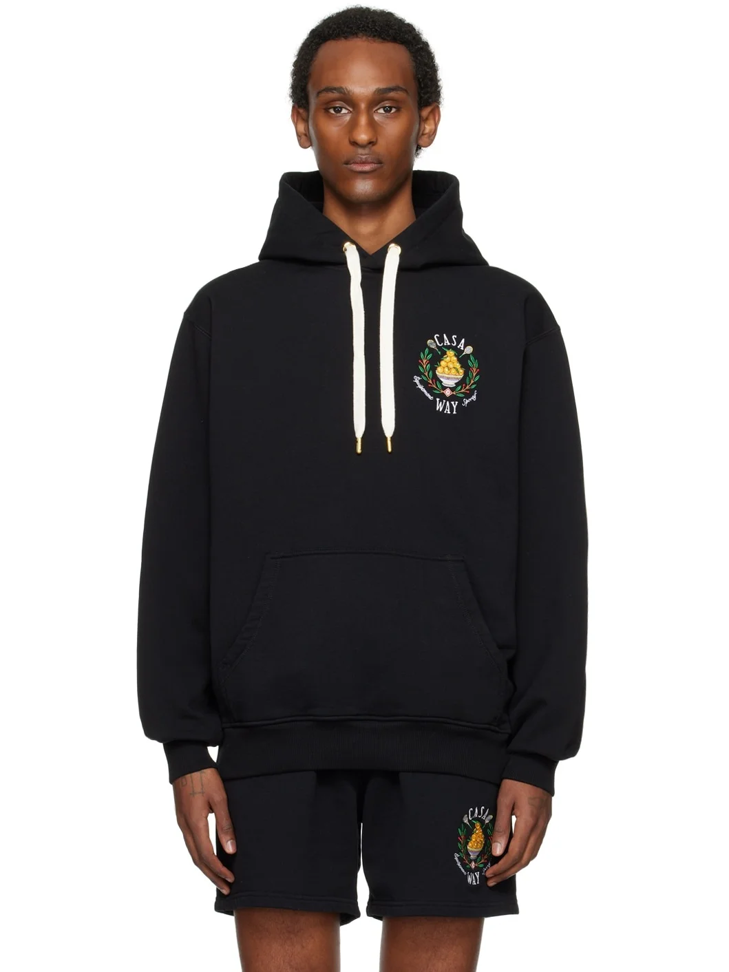 Black 'Casa Way' Hoodie - 1