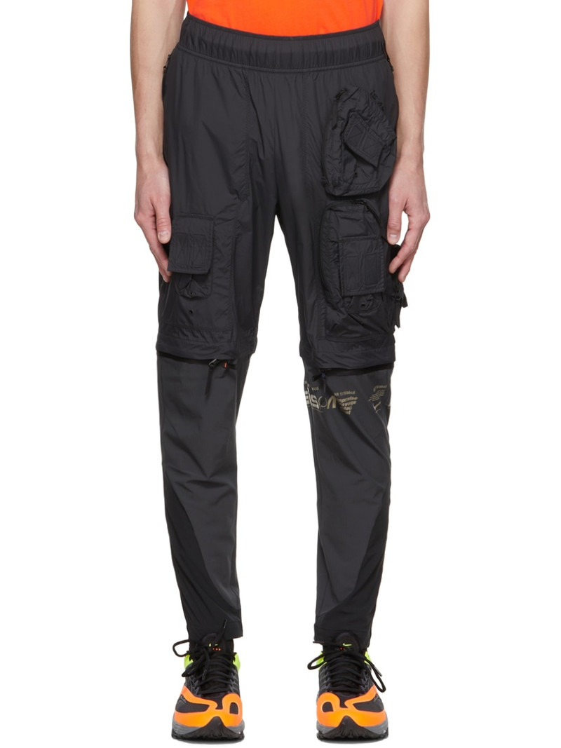 Black ISPA Cargo Pants - 1