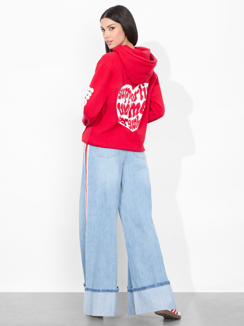 Alice + Olivia WE HEART LA HOODIE outlook
