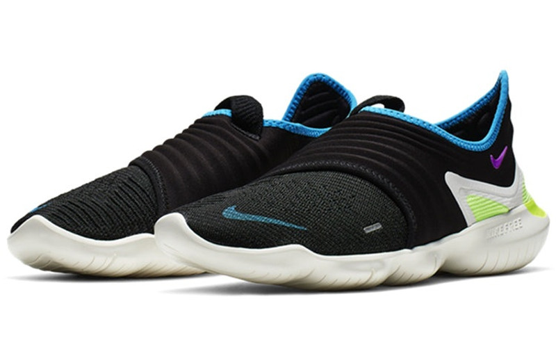 Nike Free RN Flyknit 3.0 'Black Hyper Violet' AQ5707-003 3