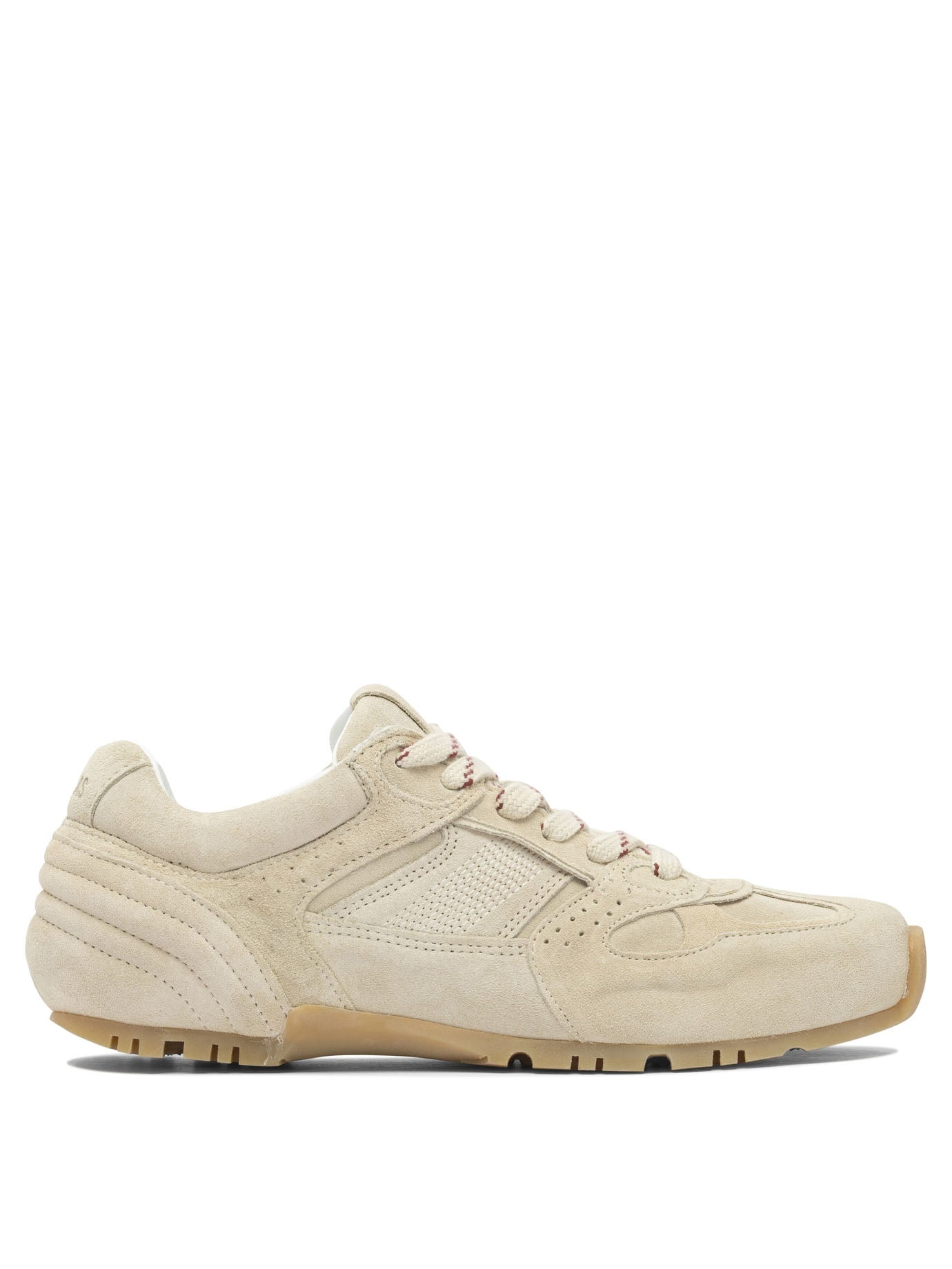 Alohas - Alohas Tb.56 Suede Cream Leather Sneakers - 1