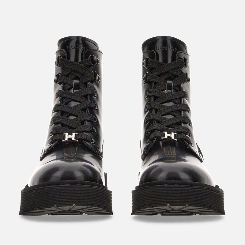 Combat Boots Hogan H543 Black 5