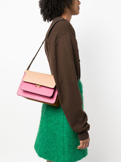 Marni Trunk colour-block crossbody bag outlook