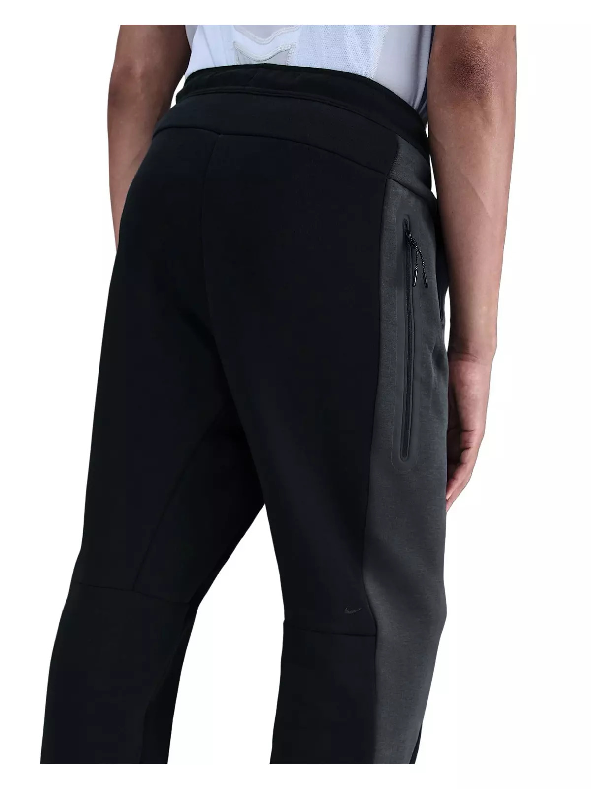 Men's Tech Color-Block Open-Hem Fleece Pants - 4