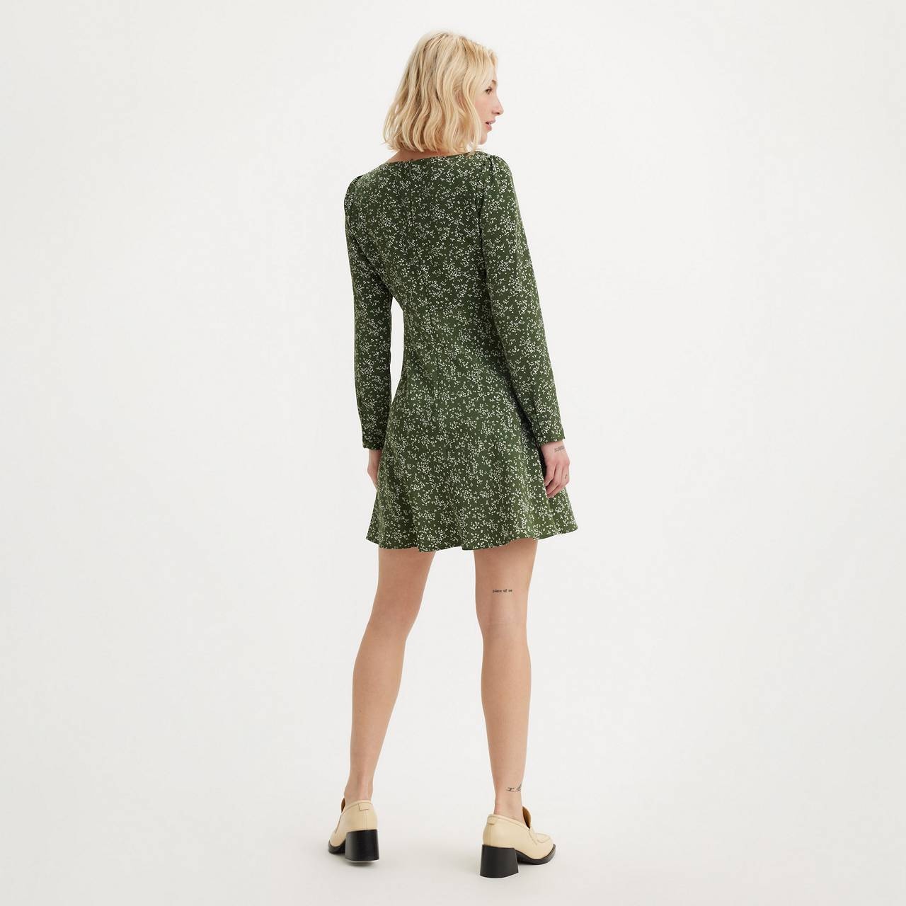 MANA LONG SLEEVE MINI DRESS - 3