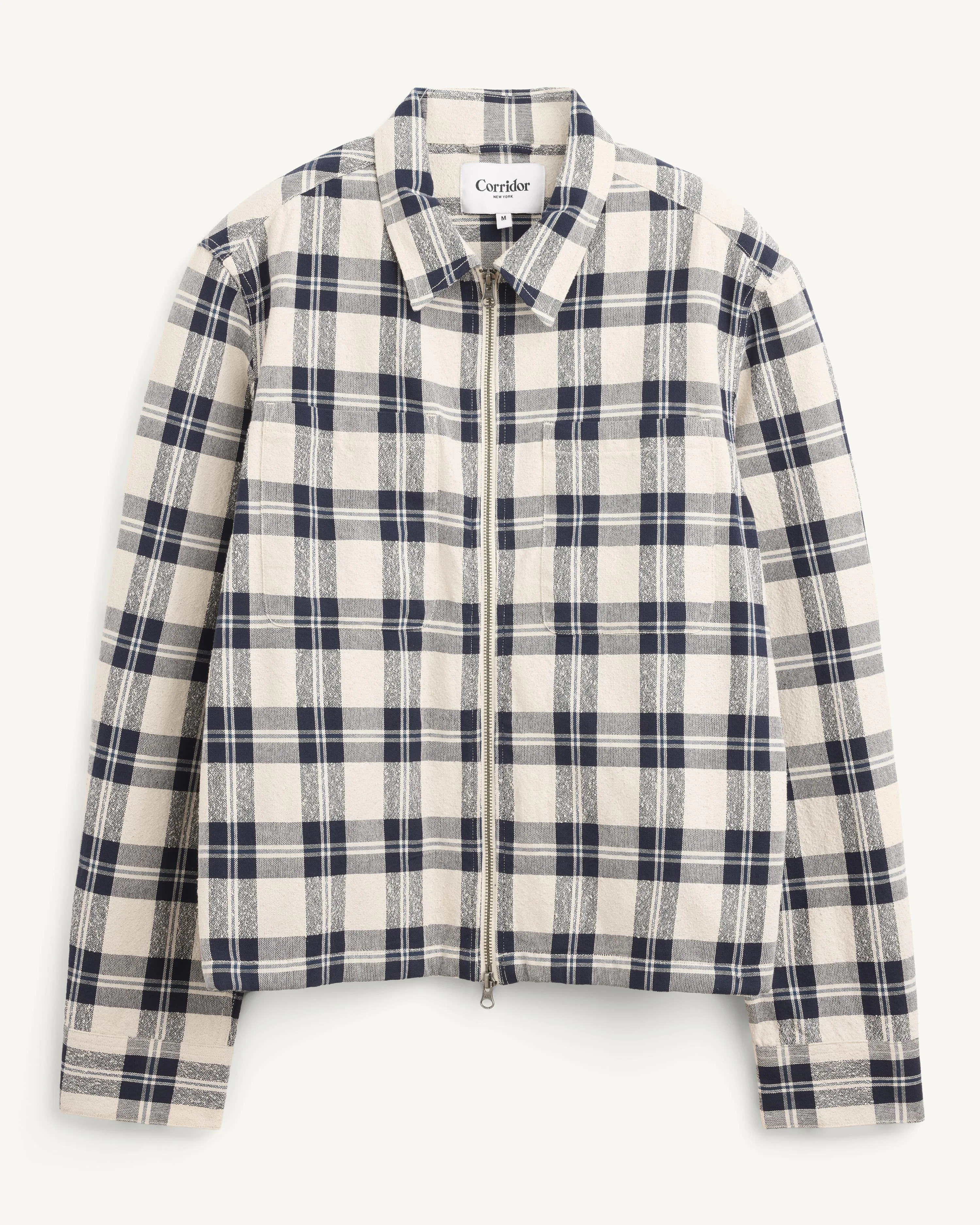 CAPRICORN PLAID ZIP JACKET - 1