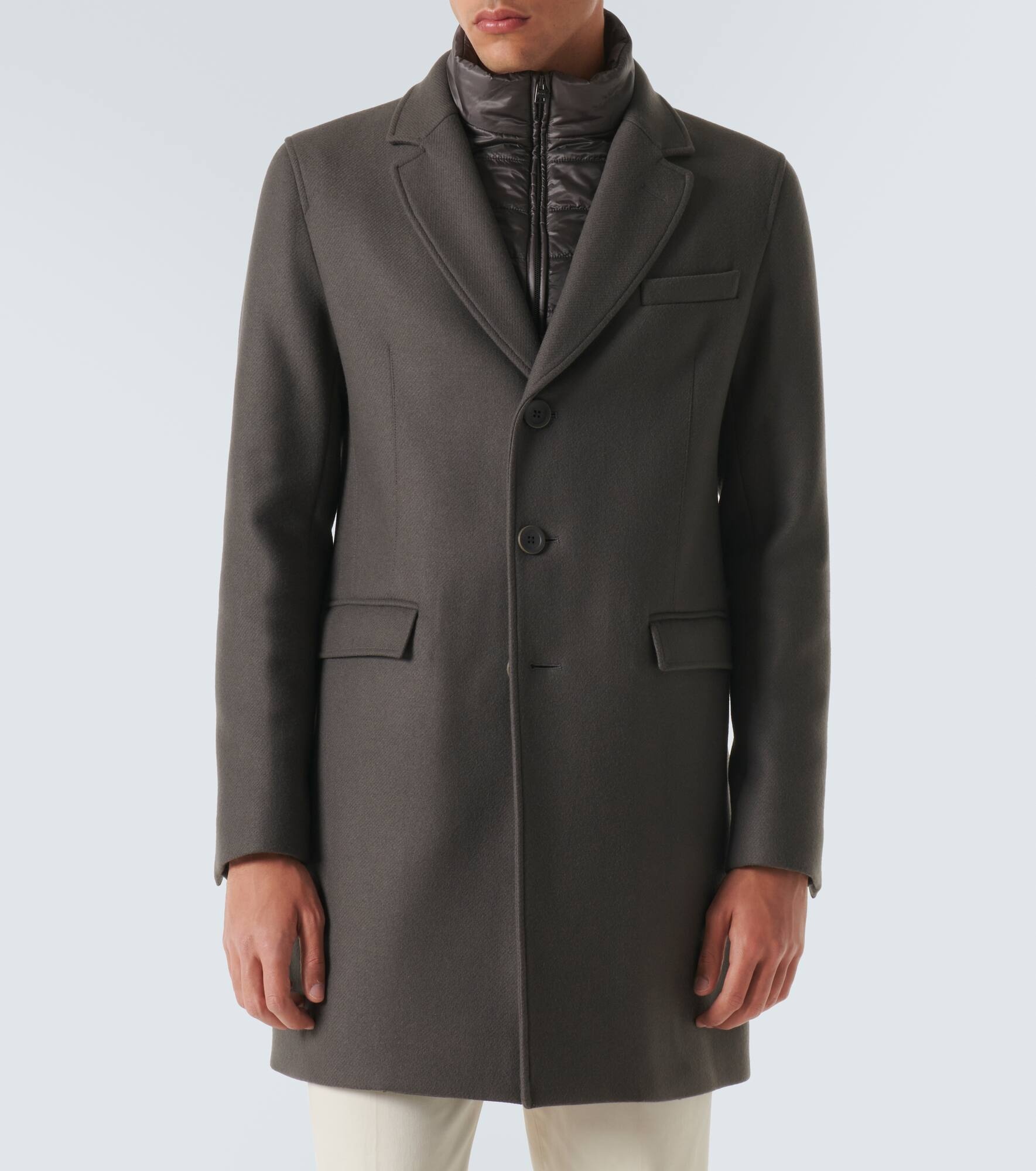 Wool-blend overcoat - 3