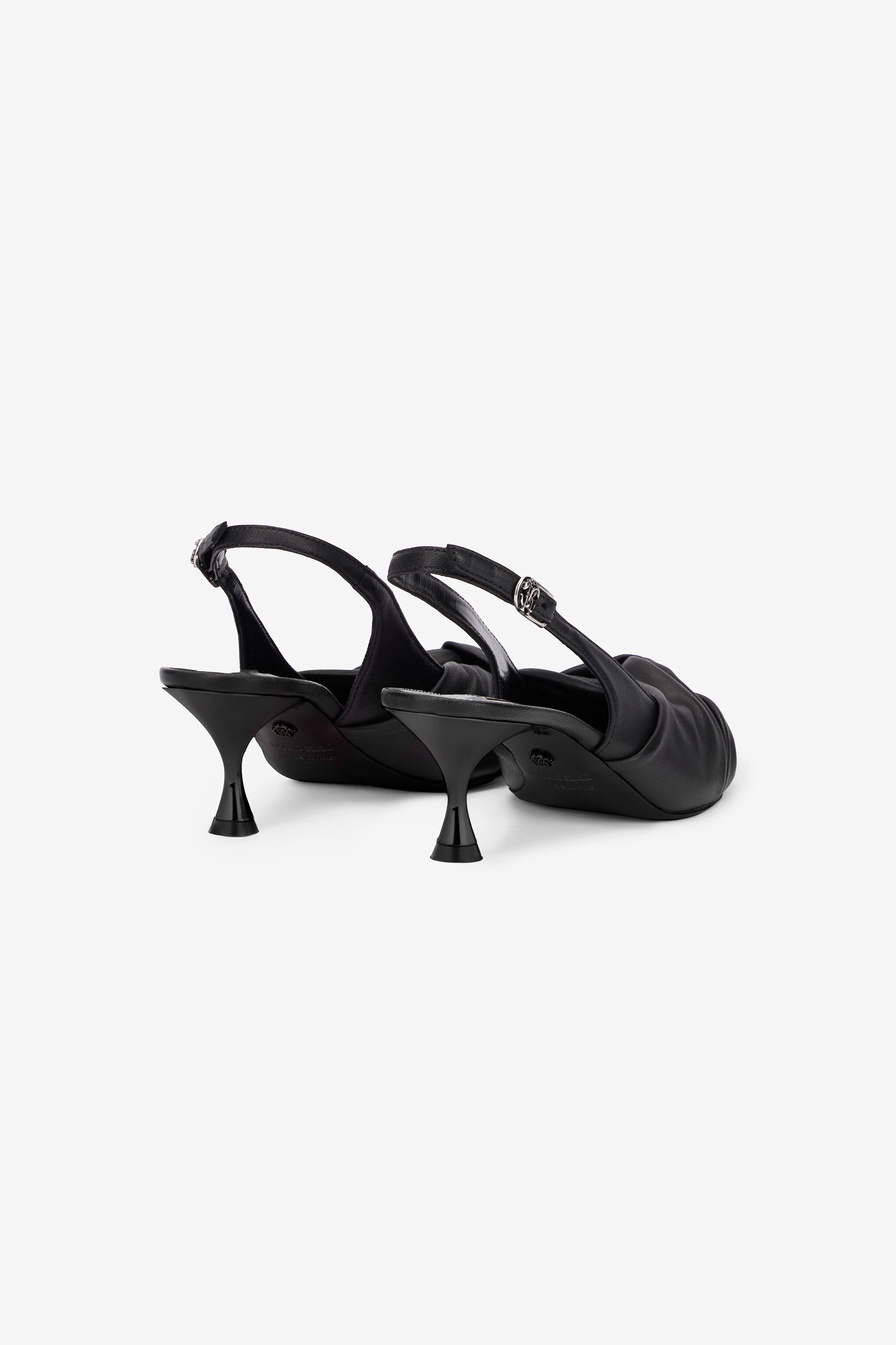 Leather Slingbacks - 3