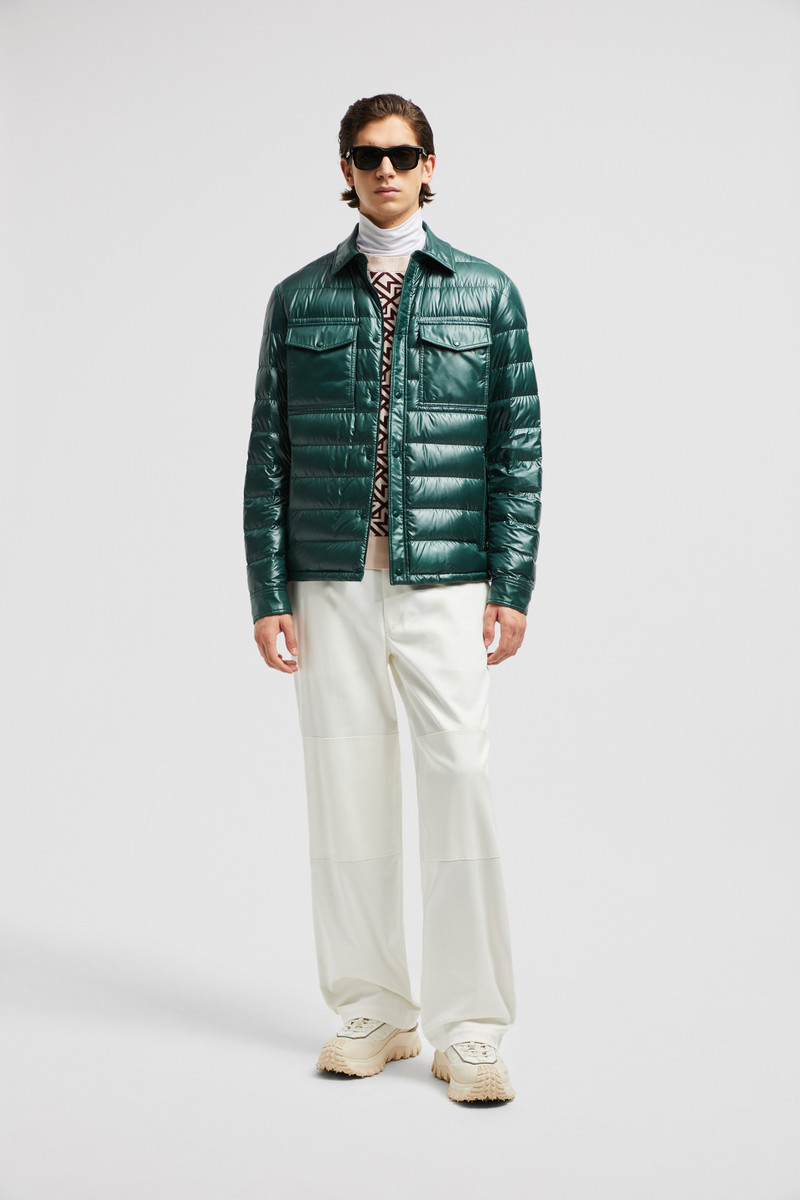 Moncler Chambly Down Shirt Jacket outlook