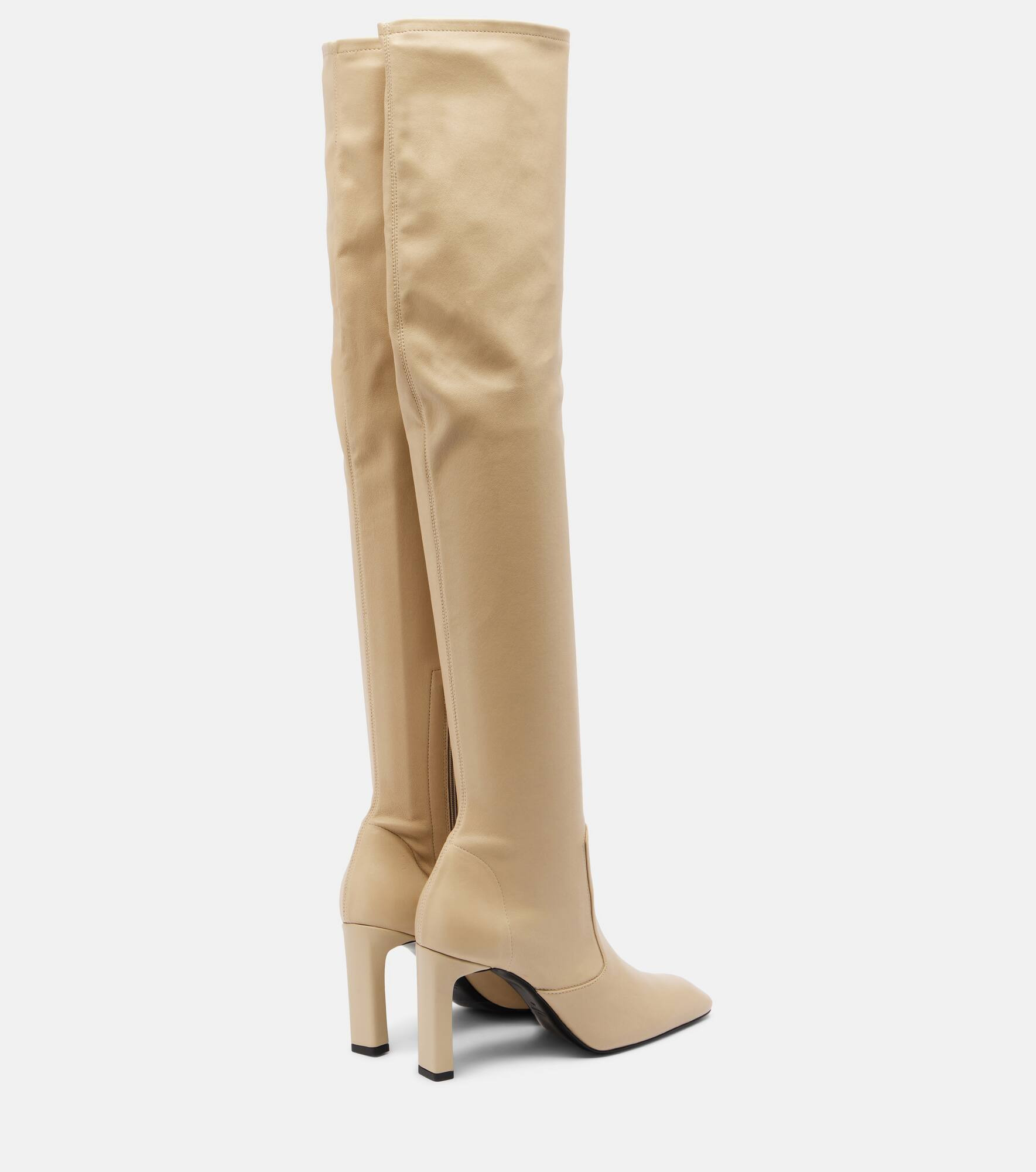 Leather over-the-knee boots - 2