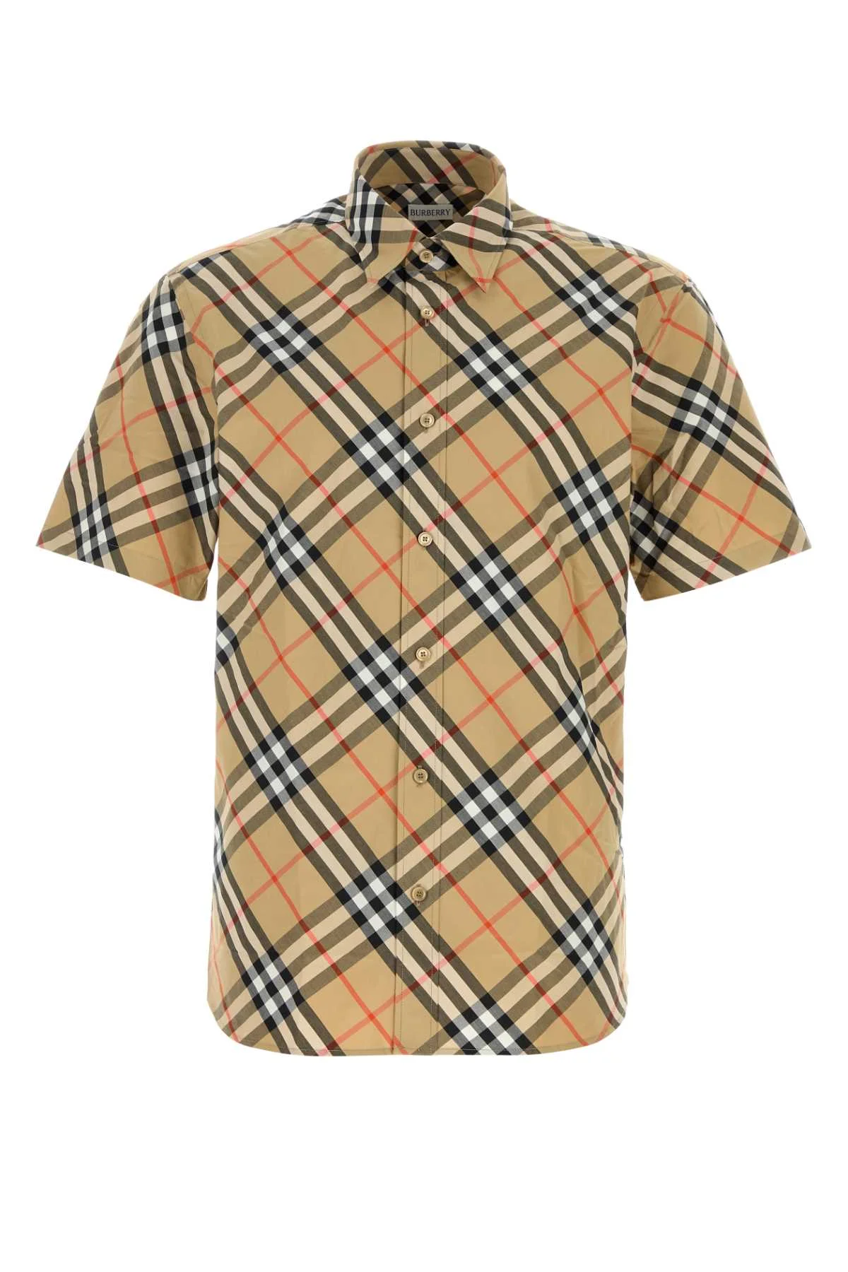 Burberry Men Printed Poplin Shirt - 1