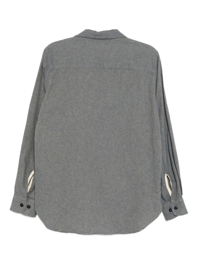 Universal Works brushed flannel shirt outlook