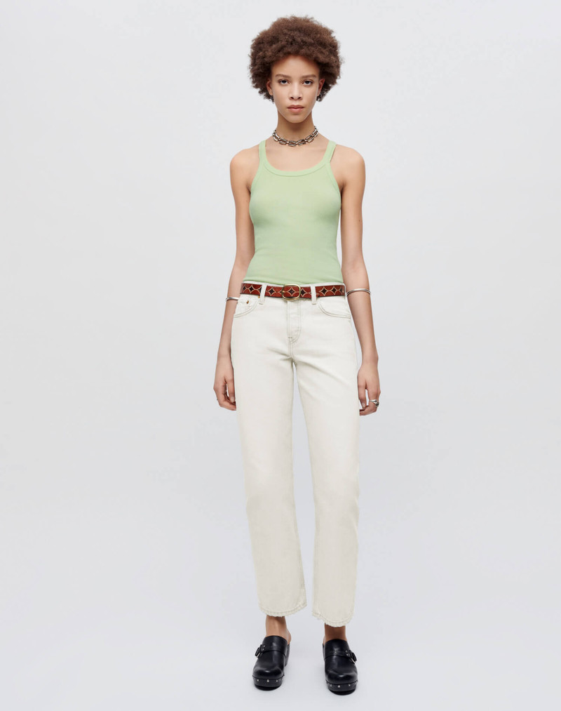 Easy Straight Crop - Vintage White 4