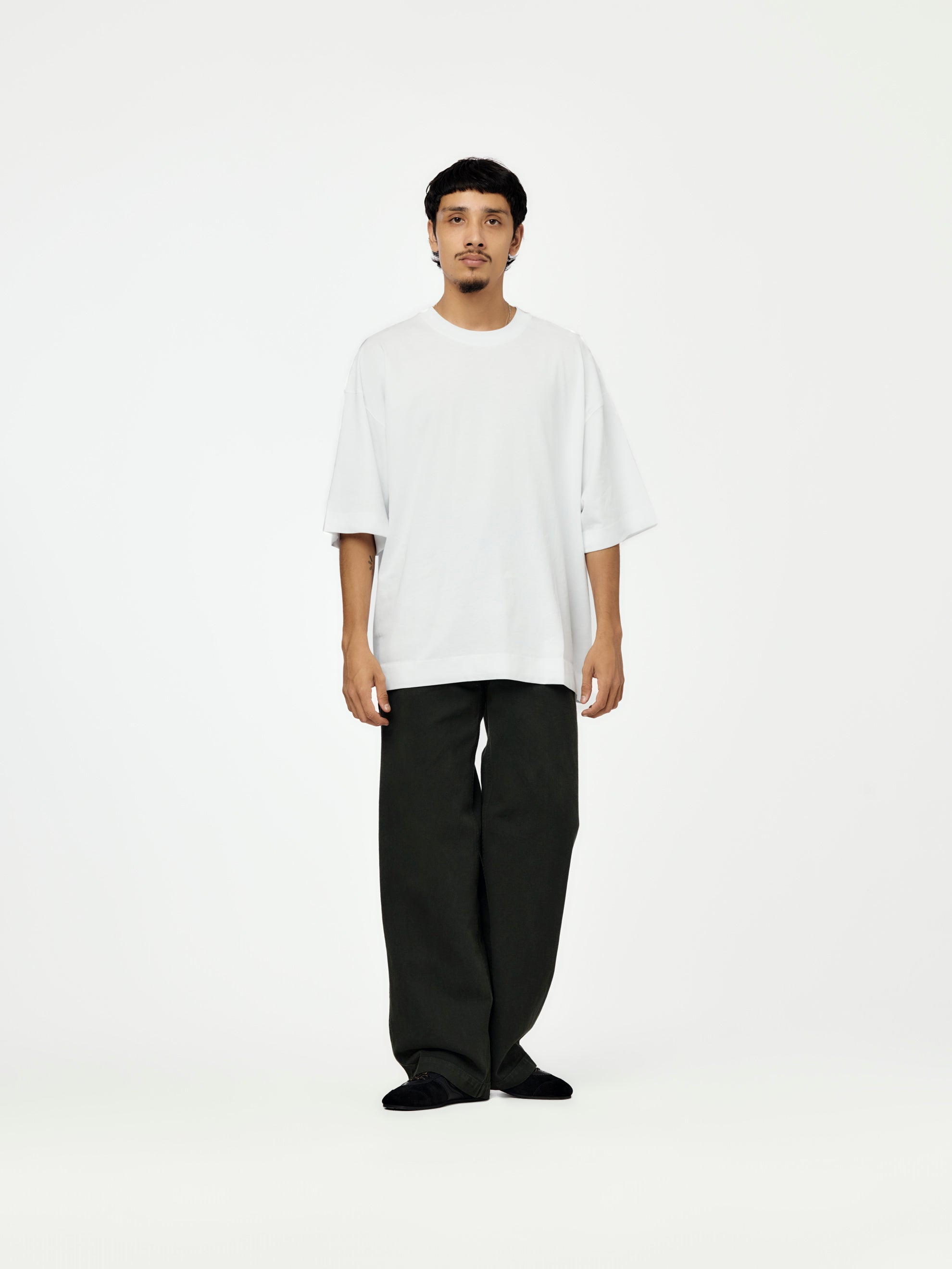 HEN 2603 M.K. SS T-SHIRT (WHITE) - 4