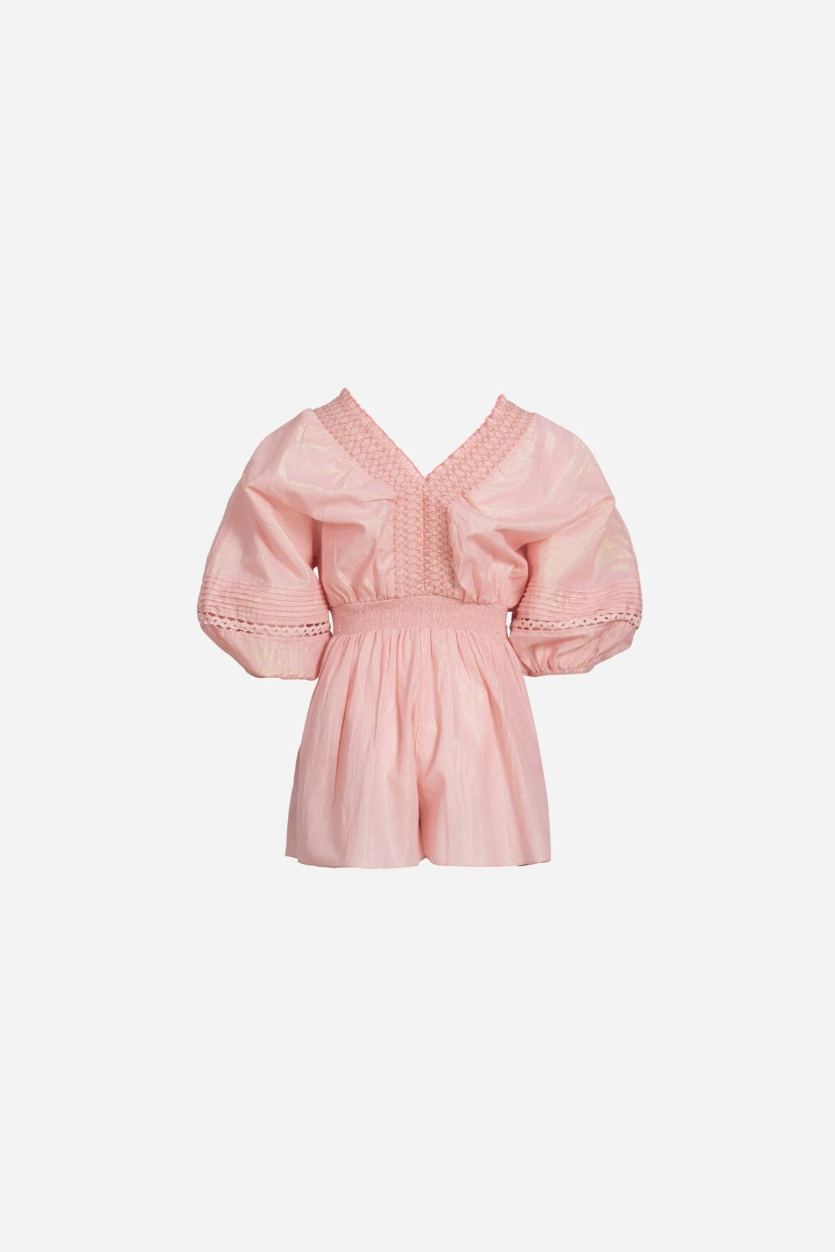 Short Jumpsuit Chantal for girls - Pink - 2