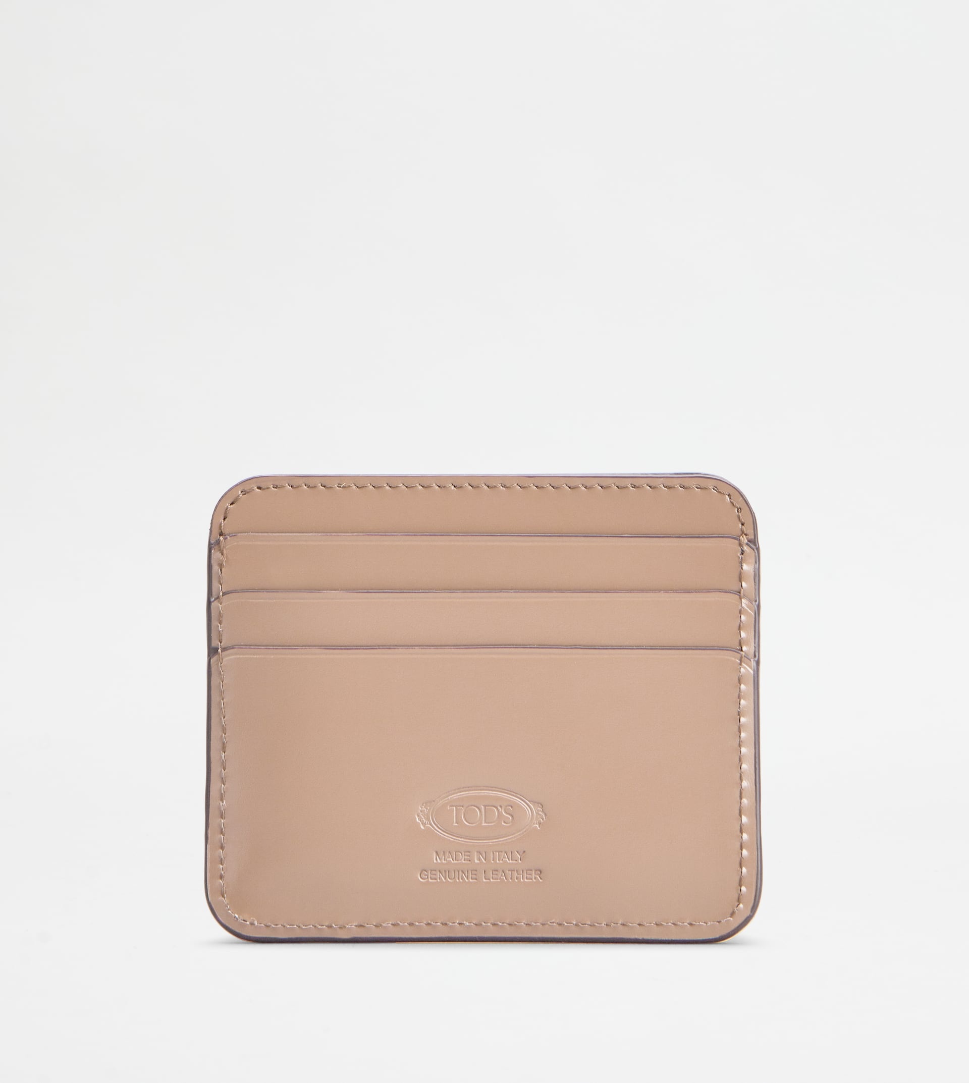 KATE CREDIT CARD HOLDER IN LEATHER - PINK - 2
