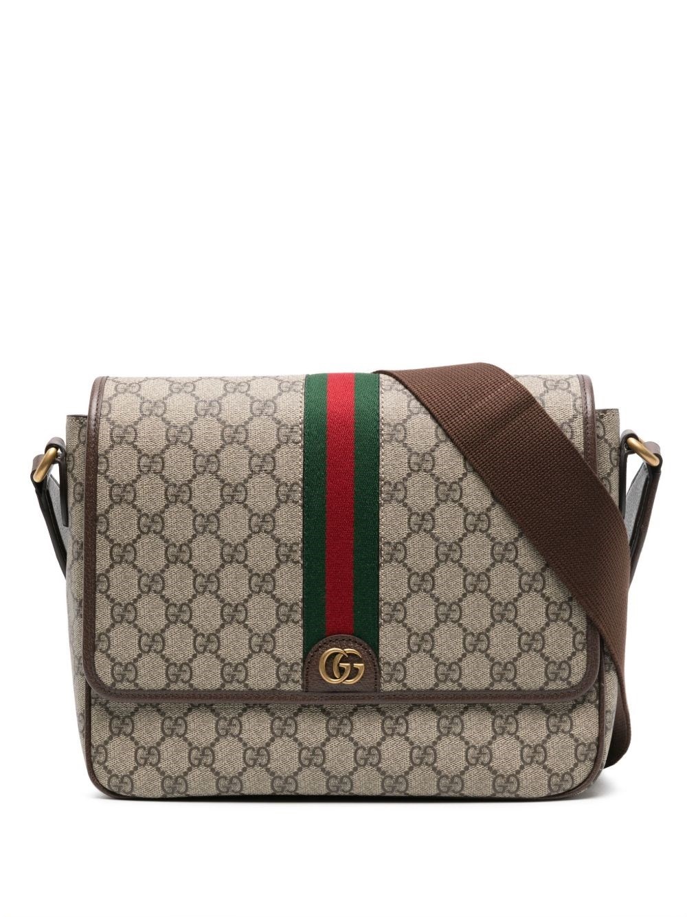 Shoulder bag with logo - 1