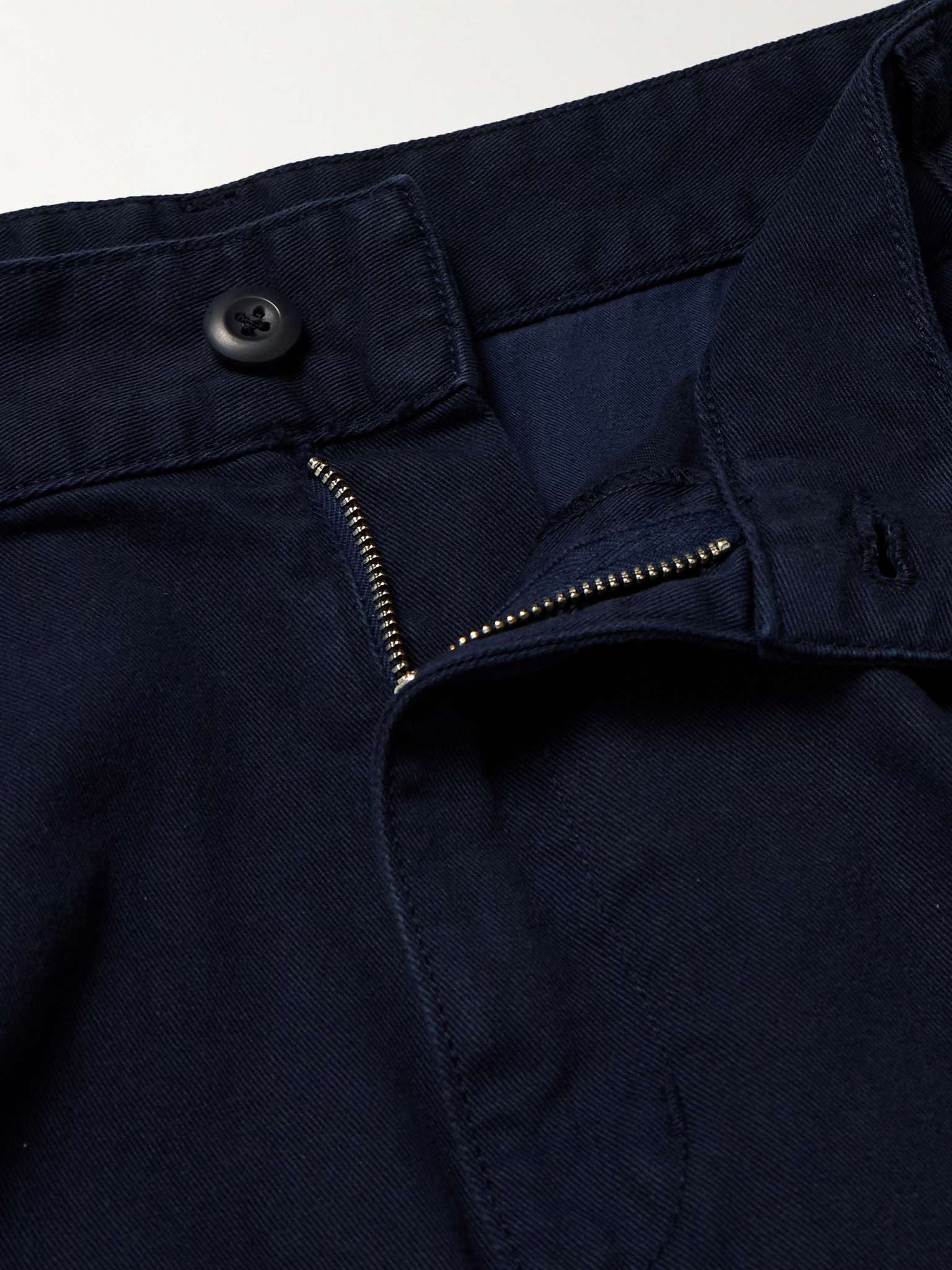 Cole Straight-Leg Organic Cotton-Twill Cargo Trousers - 3