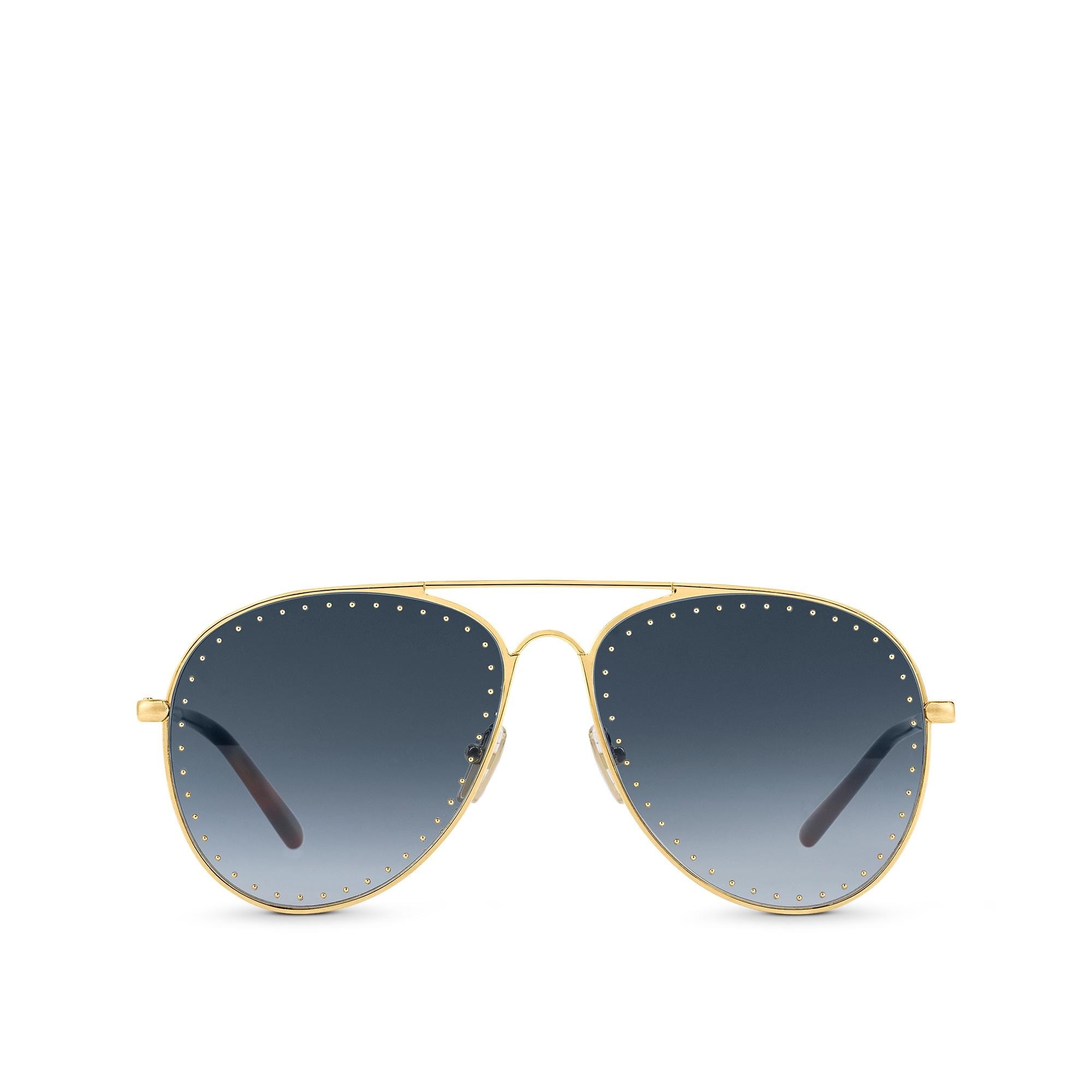 LV Trunk Pilot Sunglasses - 4