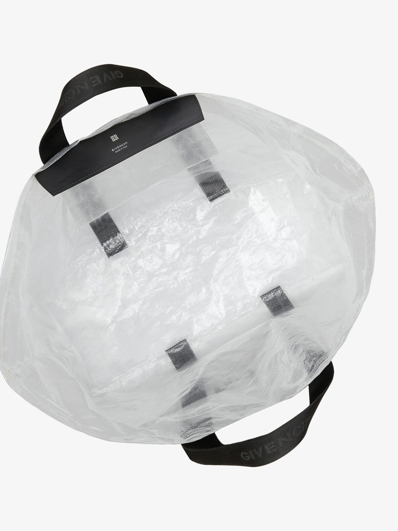 G-SHOPPER XL TRANSPARENT TOTE SHOPPING BAG 5