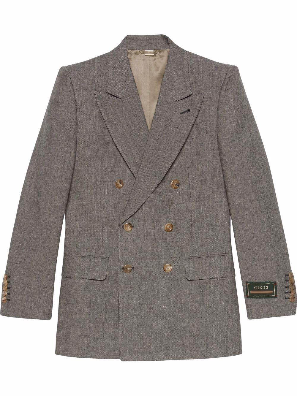 double-breasted tailored jacket - 1