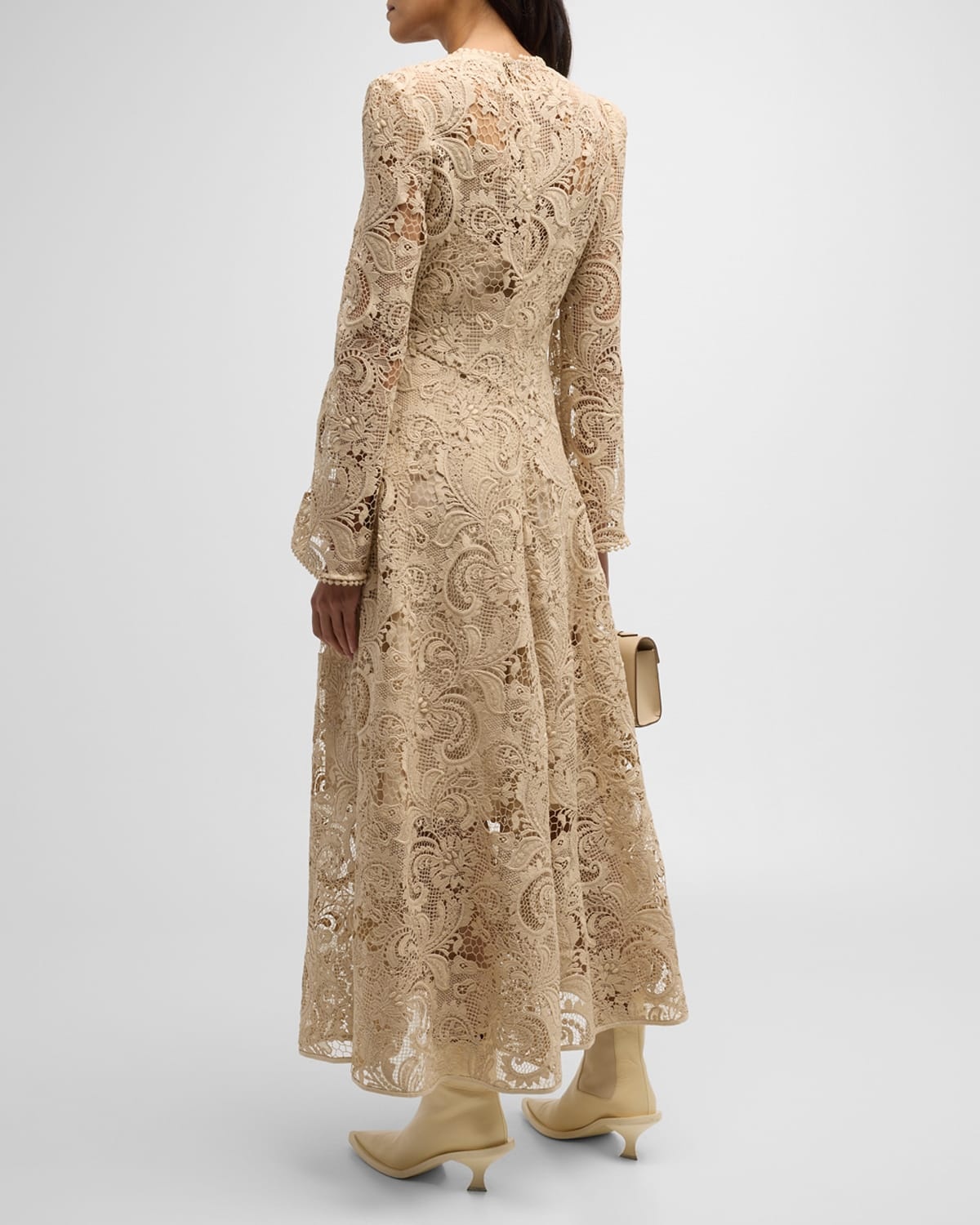 Waverly Lace Midi Dress - 5