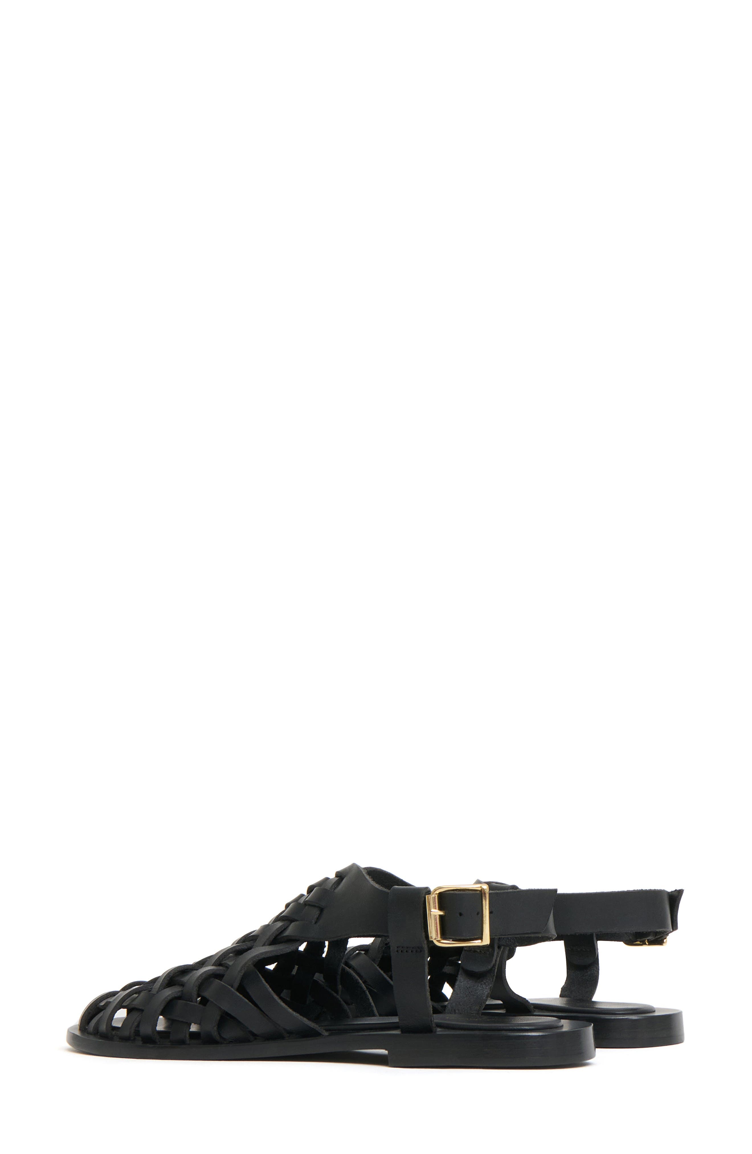 Mansur Gavriel Slingback Woven Sandal in Black at Nordstrom - 2
