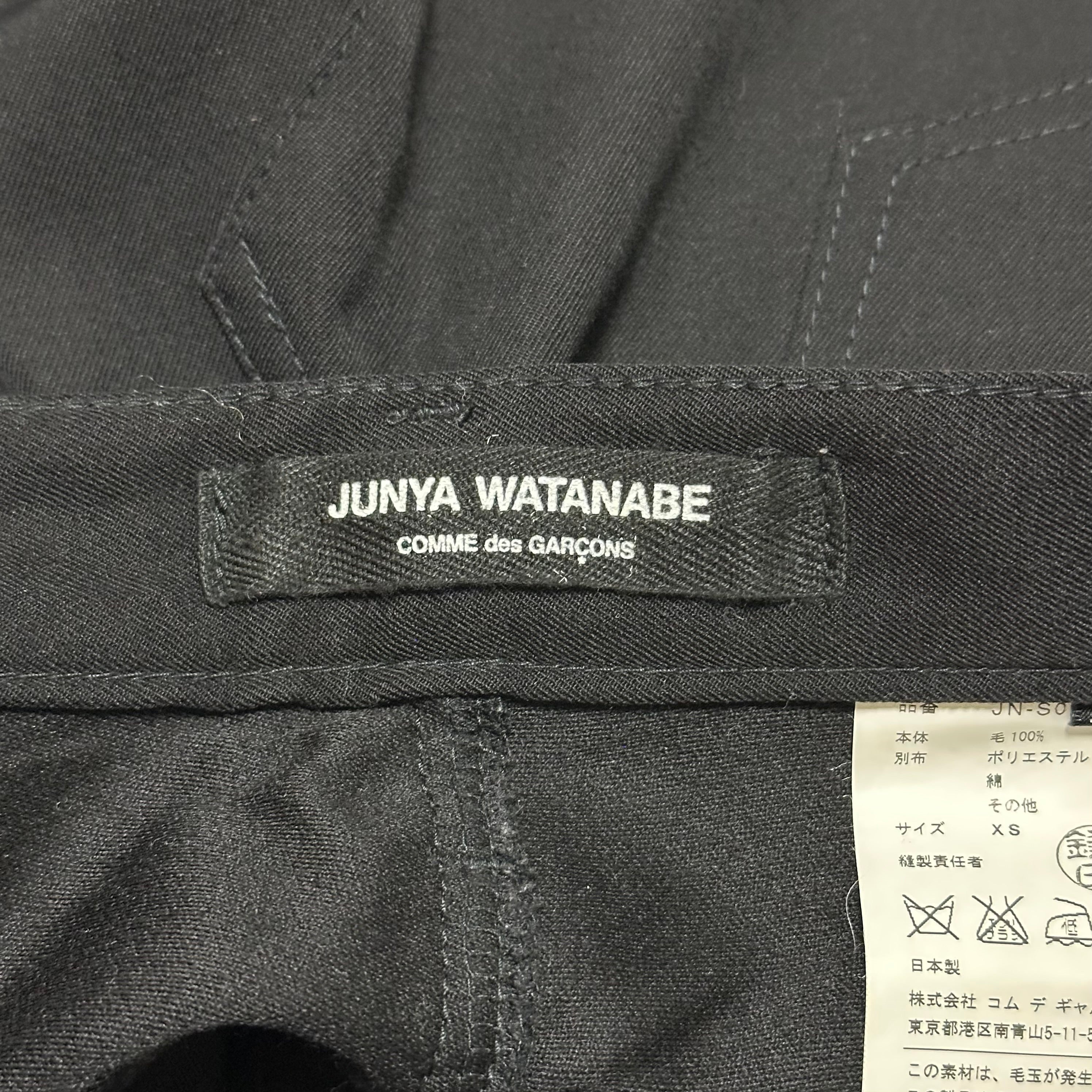 JUNYA WATANABE Fall Winter 2014 Multitexture Patchwork Mini Skirt - 6