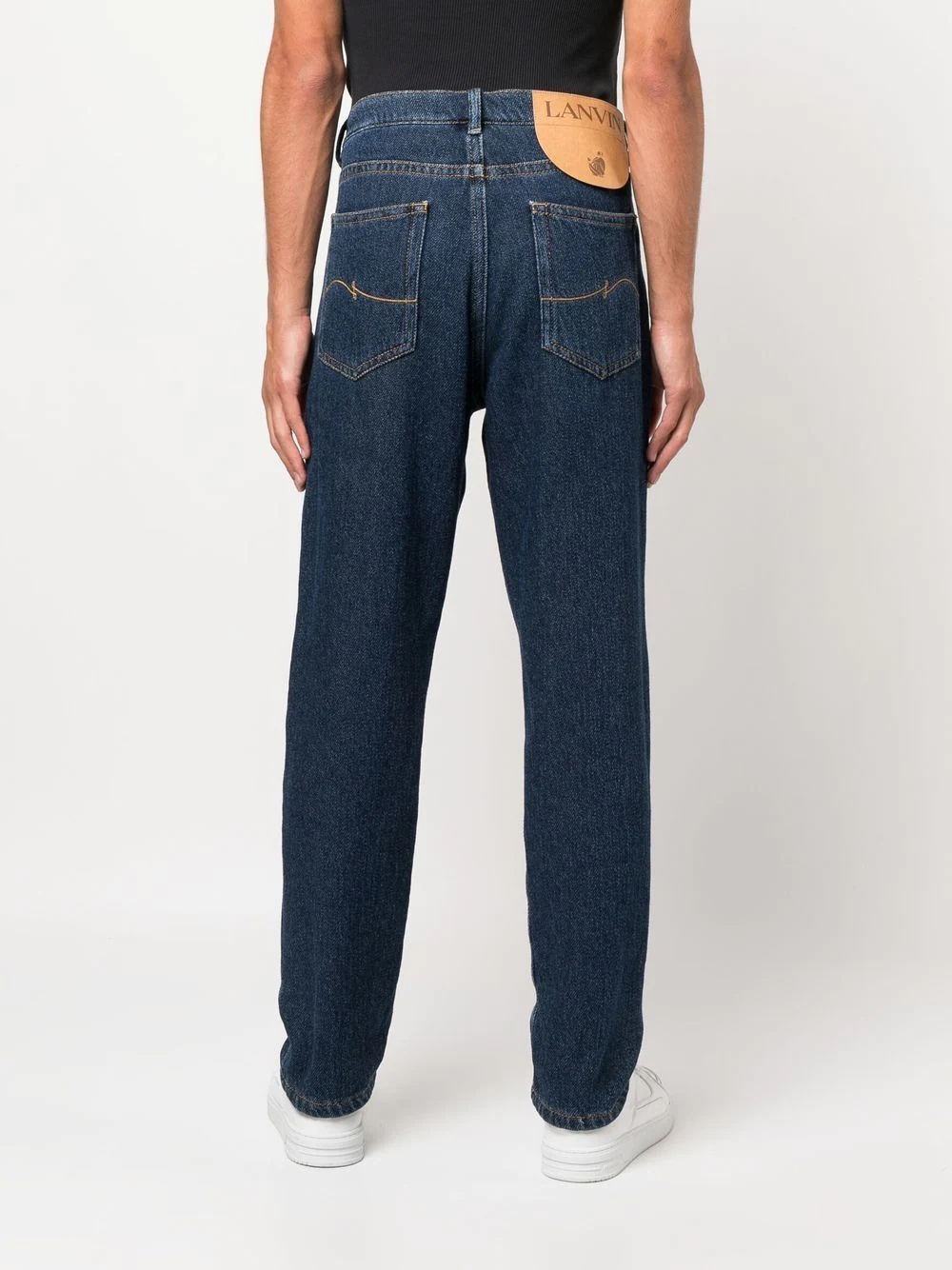 straight-leg denim jeans - 4