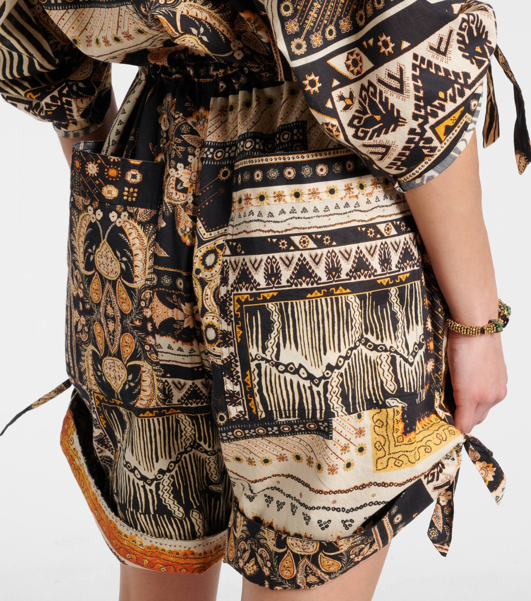Niely printed cotton romper - 6