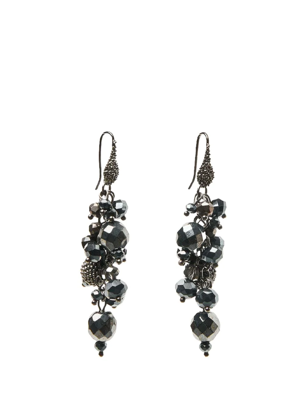beaded drop earrings - 1