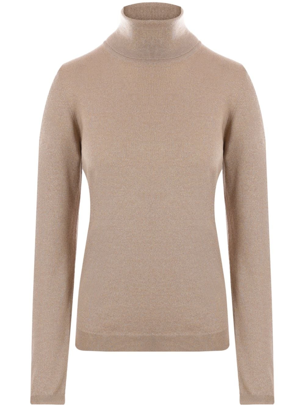 Sparkling cashmere-silk blend jumper - 1