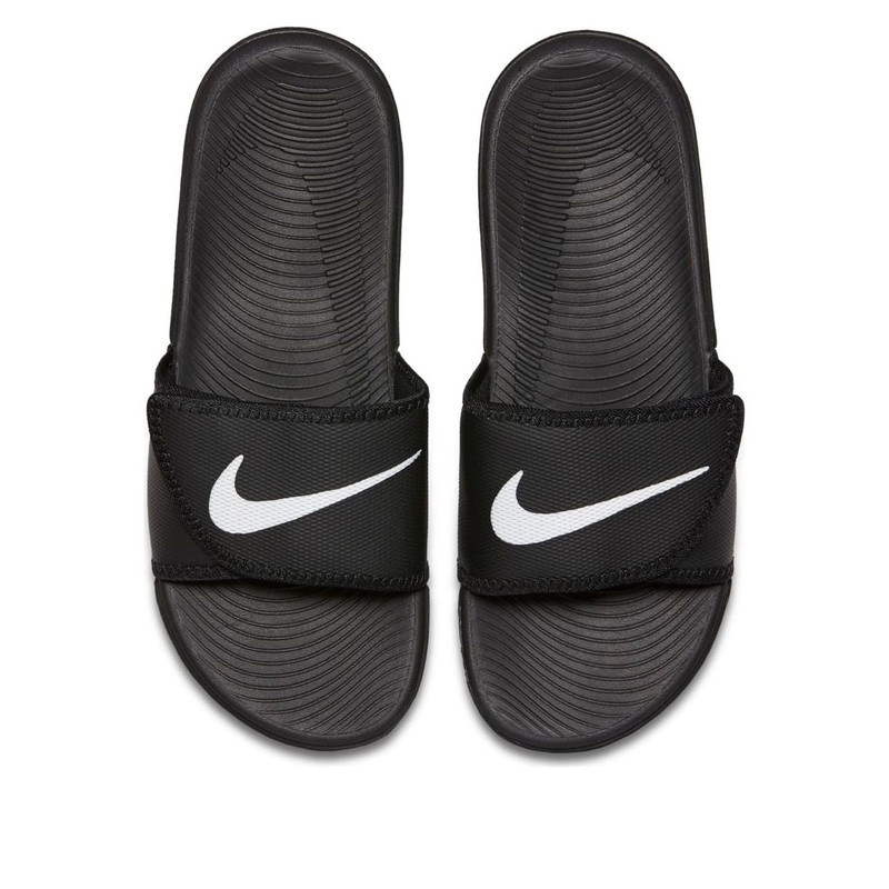 Nike Nike Kawa Slides 'Black White' 834818-001 outlook